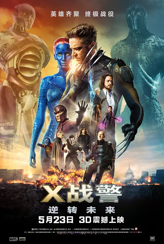 X战警:逆转未来【影视解说】