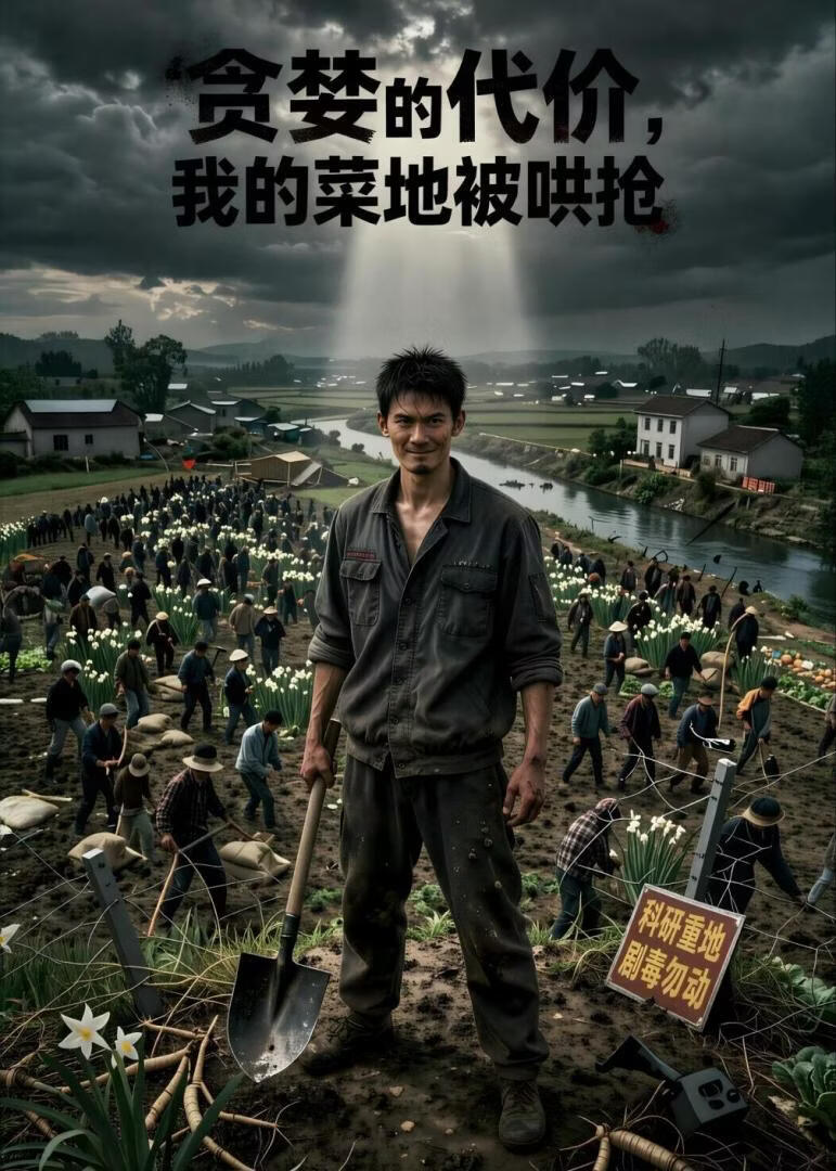贪婪的代价,我的菜地被哄抢
