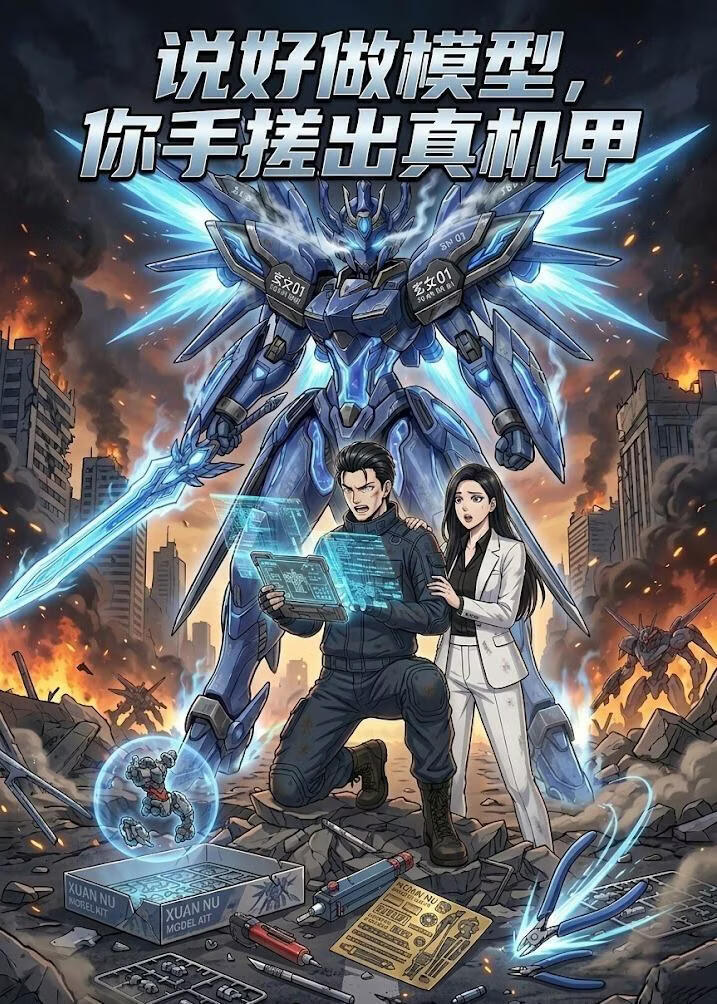 说好做模型,你手搓出真机甲