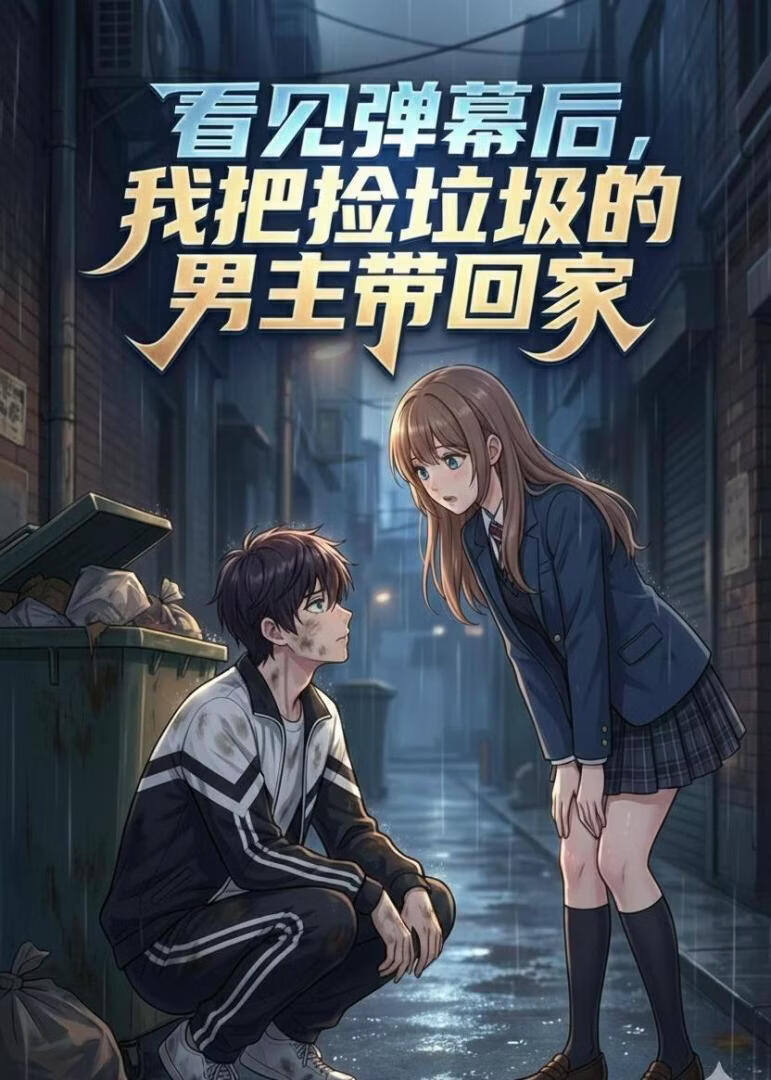 看见弹幕后,我把捡垃圾的男主带回家